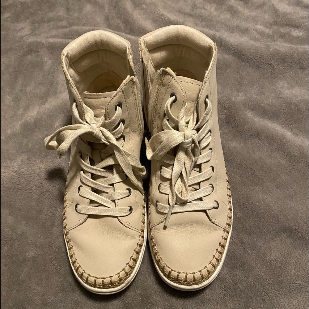 UGG High Top Sneakers, Size 8